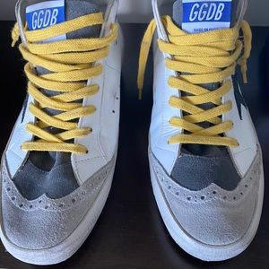 Golden Goose high top sneaker — worn once